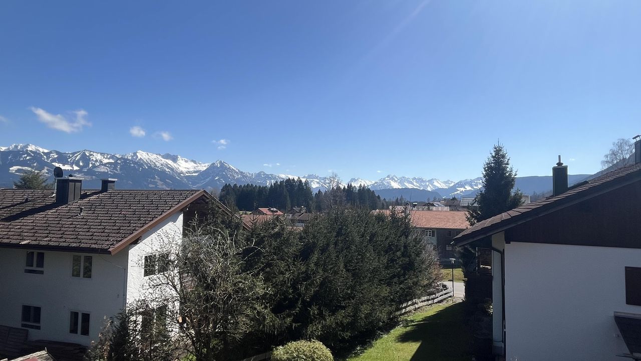 Ausblick vom Balkon Casa Montana Ausblick vom Balkon Casa Montana